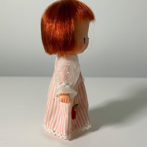 Vintage 80s Kenner Strawberry Shortcake Sweet Sleeper Doll (18B) - Picture 7 of 11
